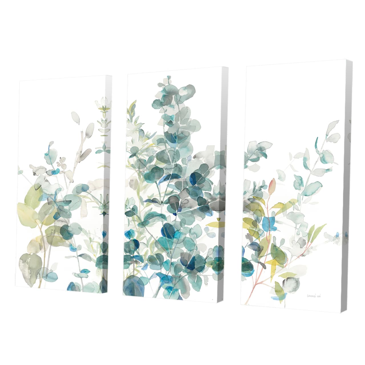 Designart - Eucalyptus Natural Element - Farmhouse Canvas Art